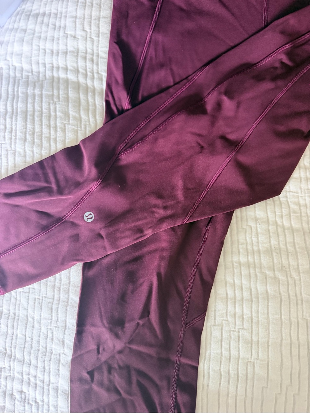 lululemon athletica Deep Burgundy High-Rise Leggings